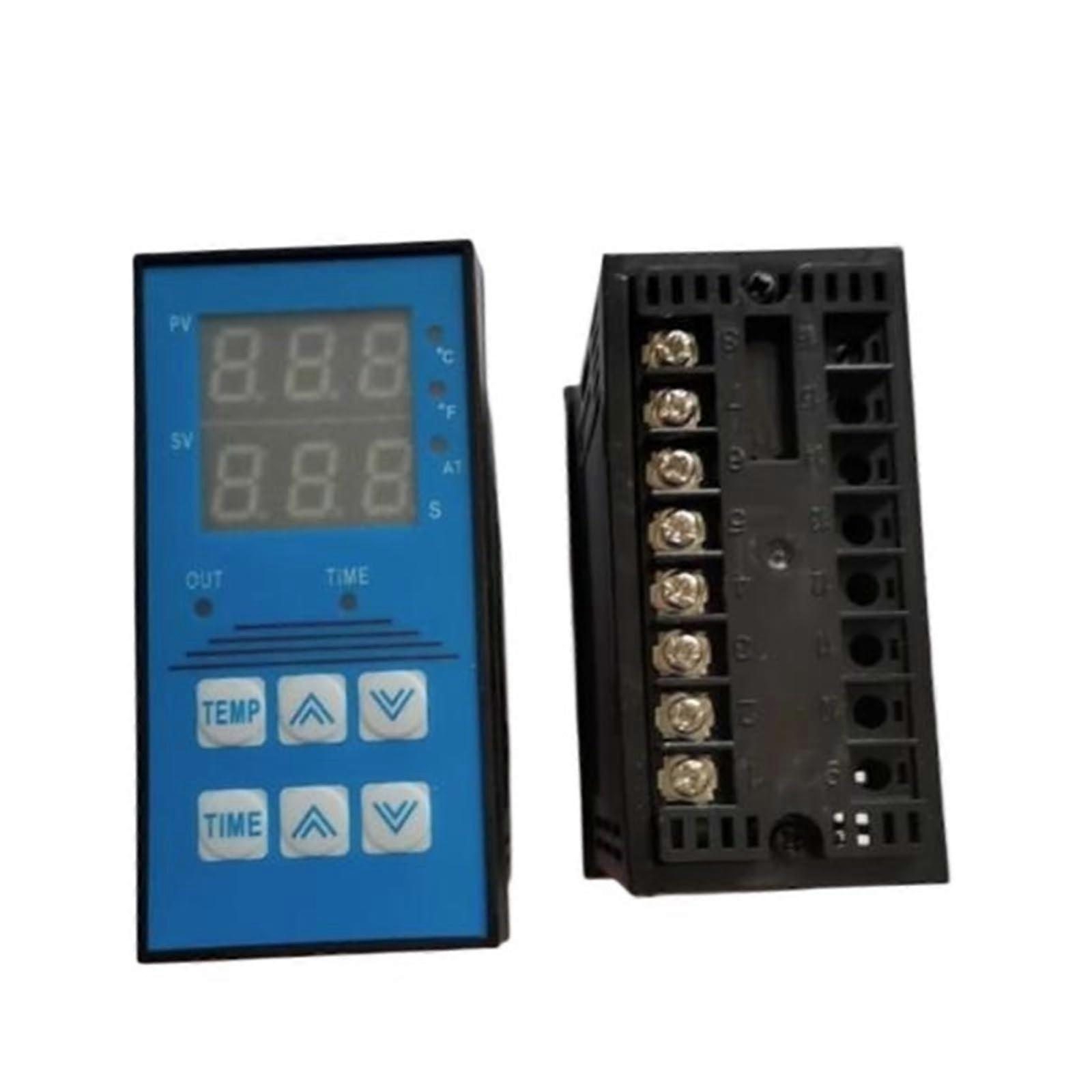 Temperature Control Box For Heat Transfer Stamping And Flat Ironing Machines, Temperature And Time Controller