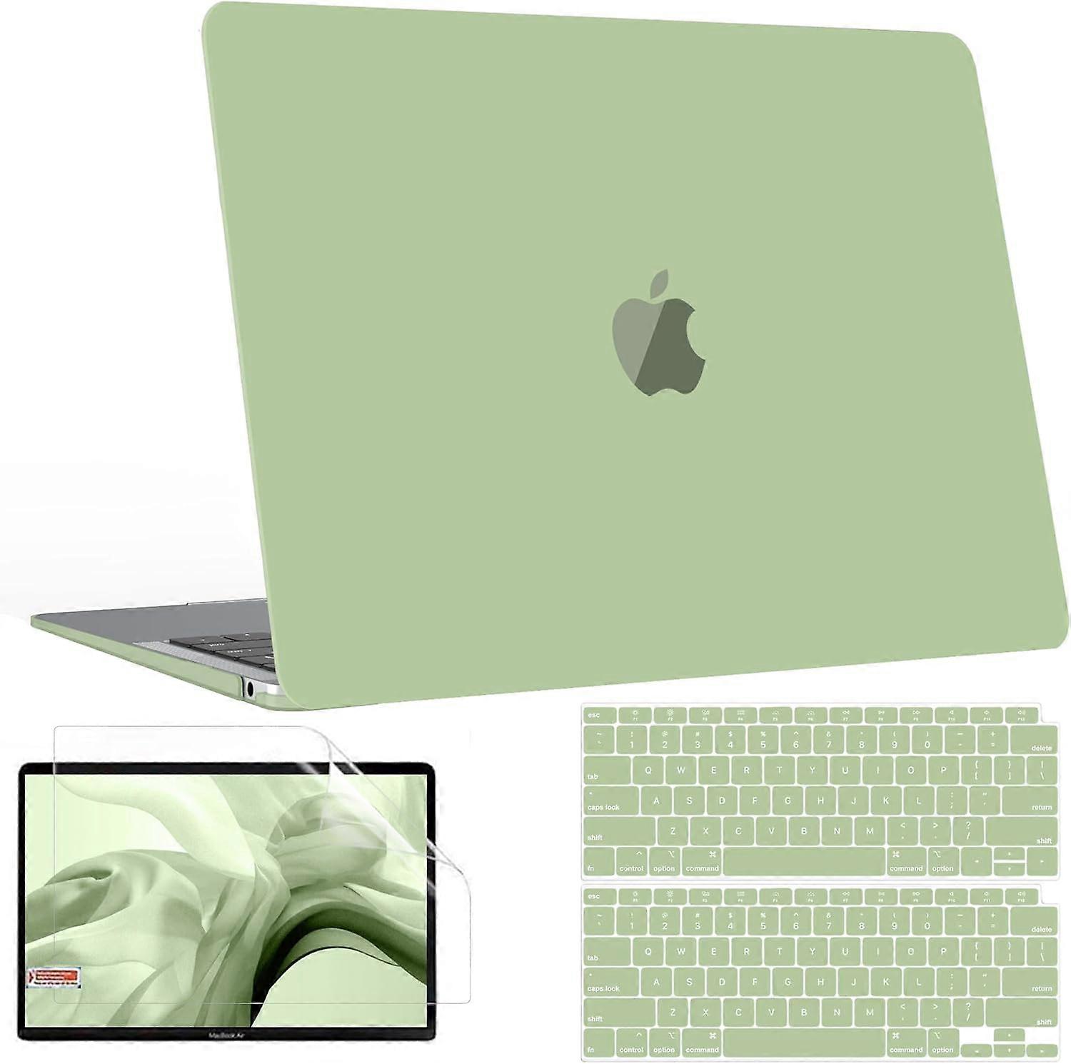Compatible with MacBook Air 13 inch Case 2021 2020 2019 2018 Model M1 A2337 A2179 A1932 with Touch ID,
