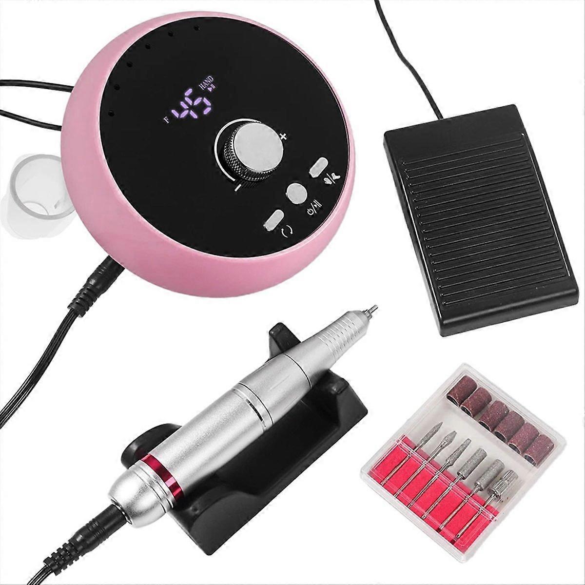 Electric Nail Drill Professional Manicure Machine US PLUG,B