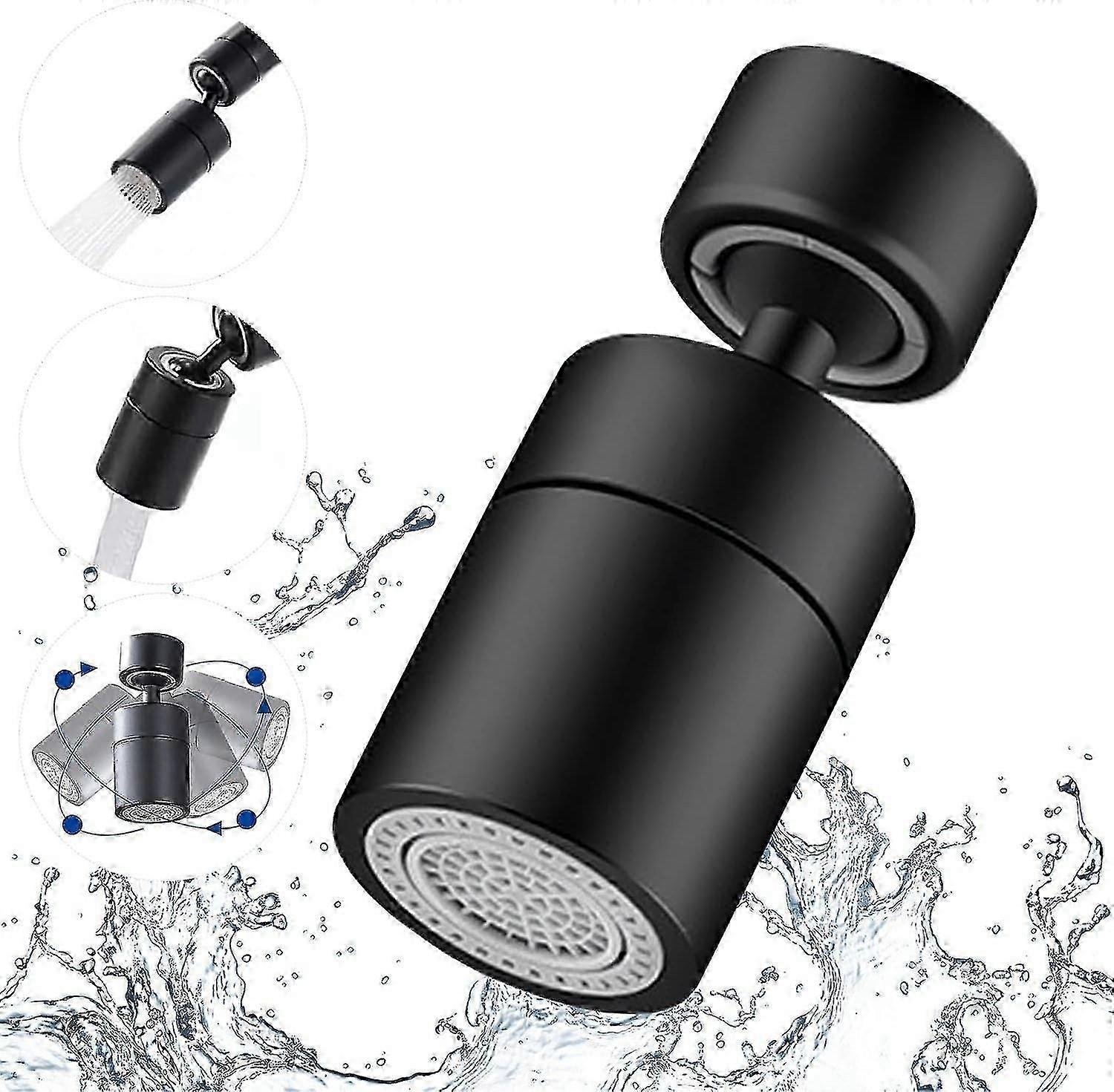 Kitchen faucet aerator 360 rotation 2 modes adjustable filter for sink