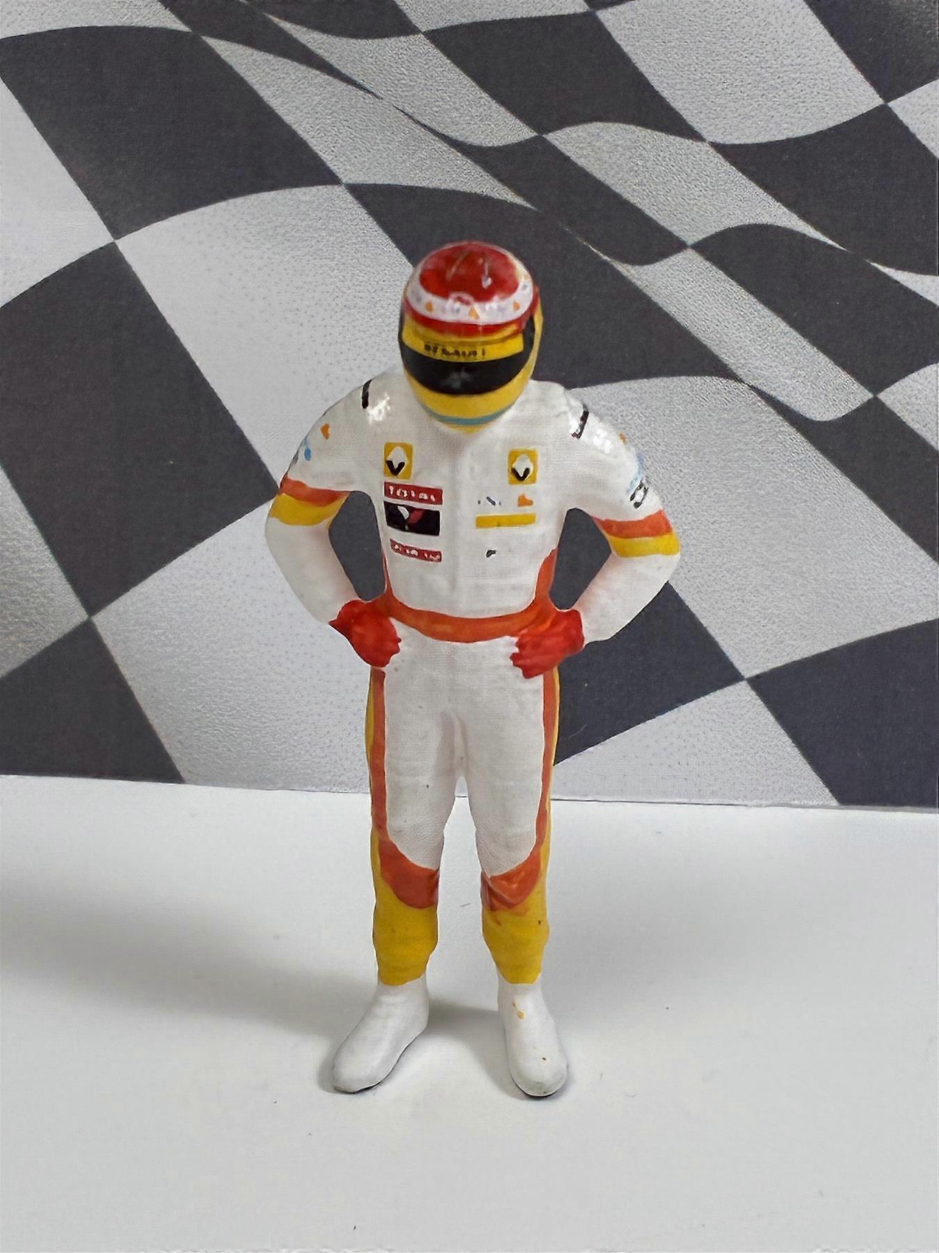 Fernando Alonso 2009 Renault Diecast Figure 1:43 Scale Cartrix CT077
