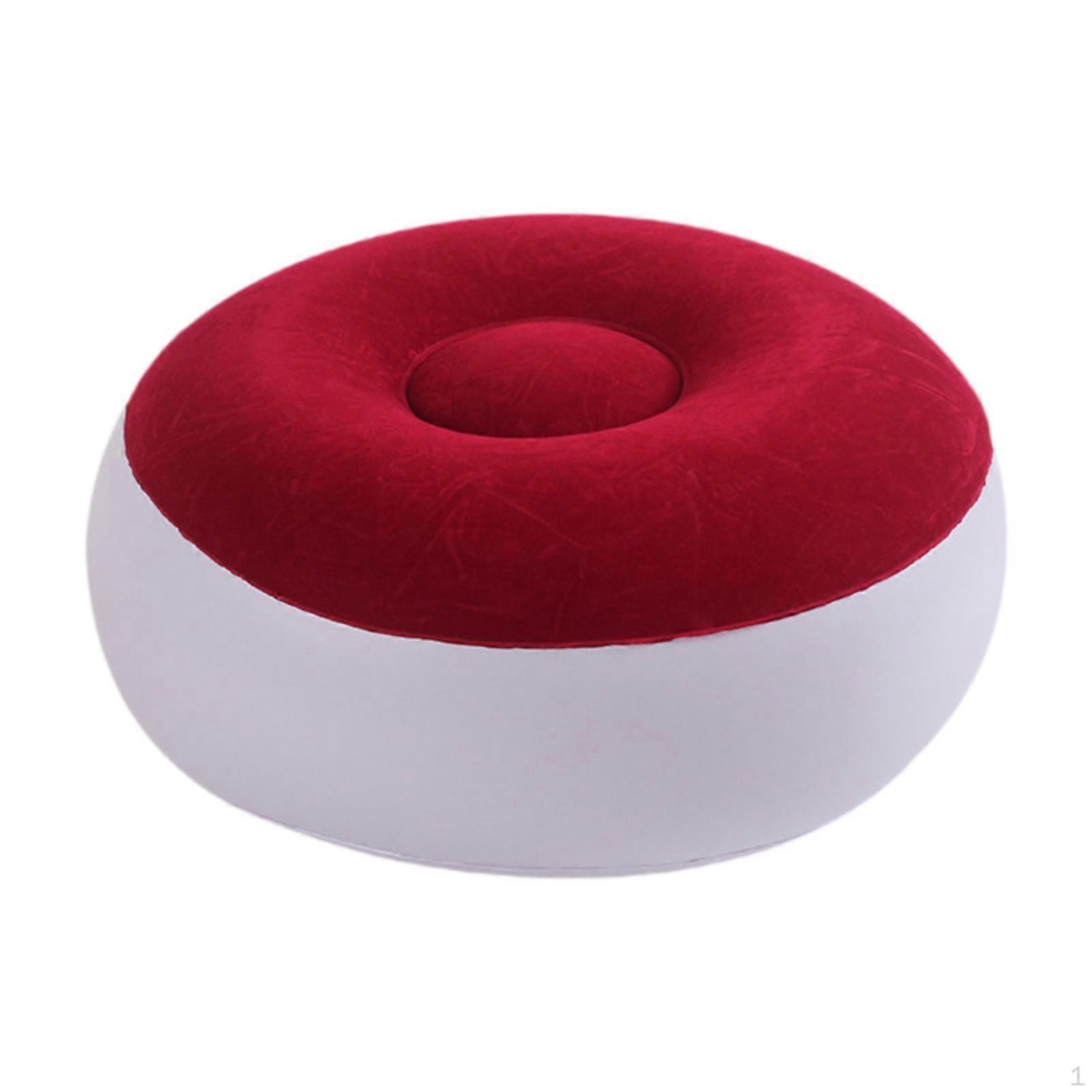Compact Inflatable Ottoman for Picnics and Lawn Gatherings