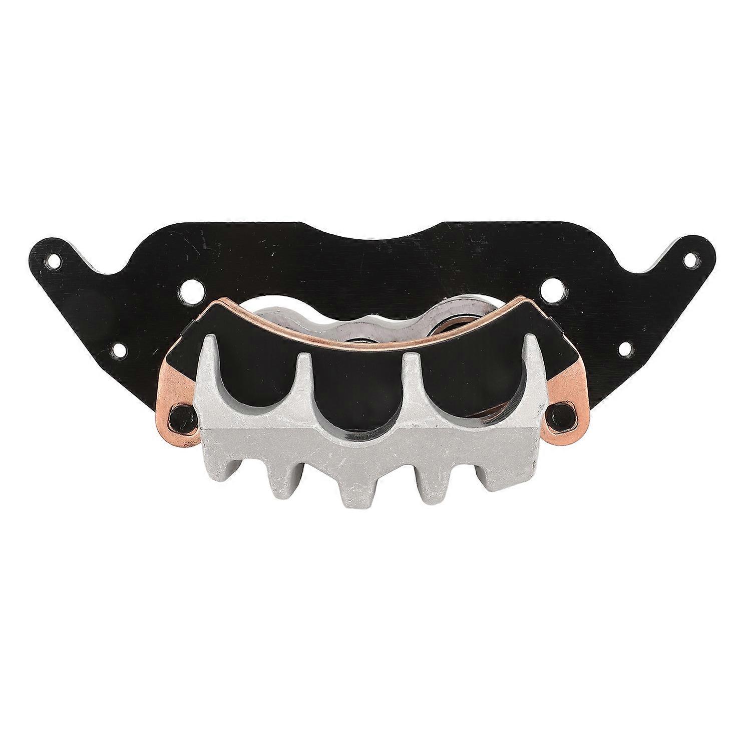 Front Brake Caliper With Sintered Pads Assembly Responsive Efficient Heat Dissipation Replacement fo