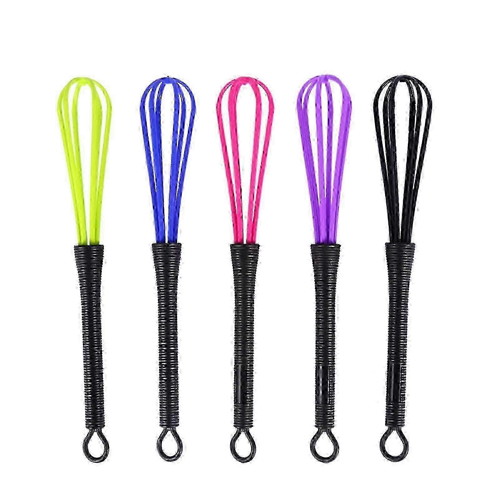 5 PCS Plastic Whisk Set for Kitchen Whisking