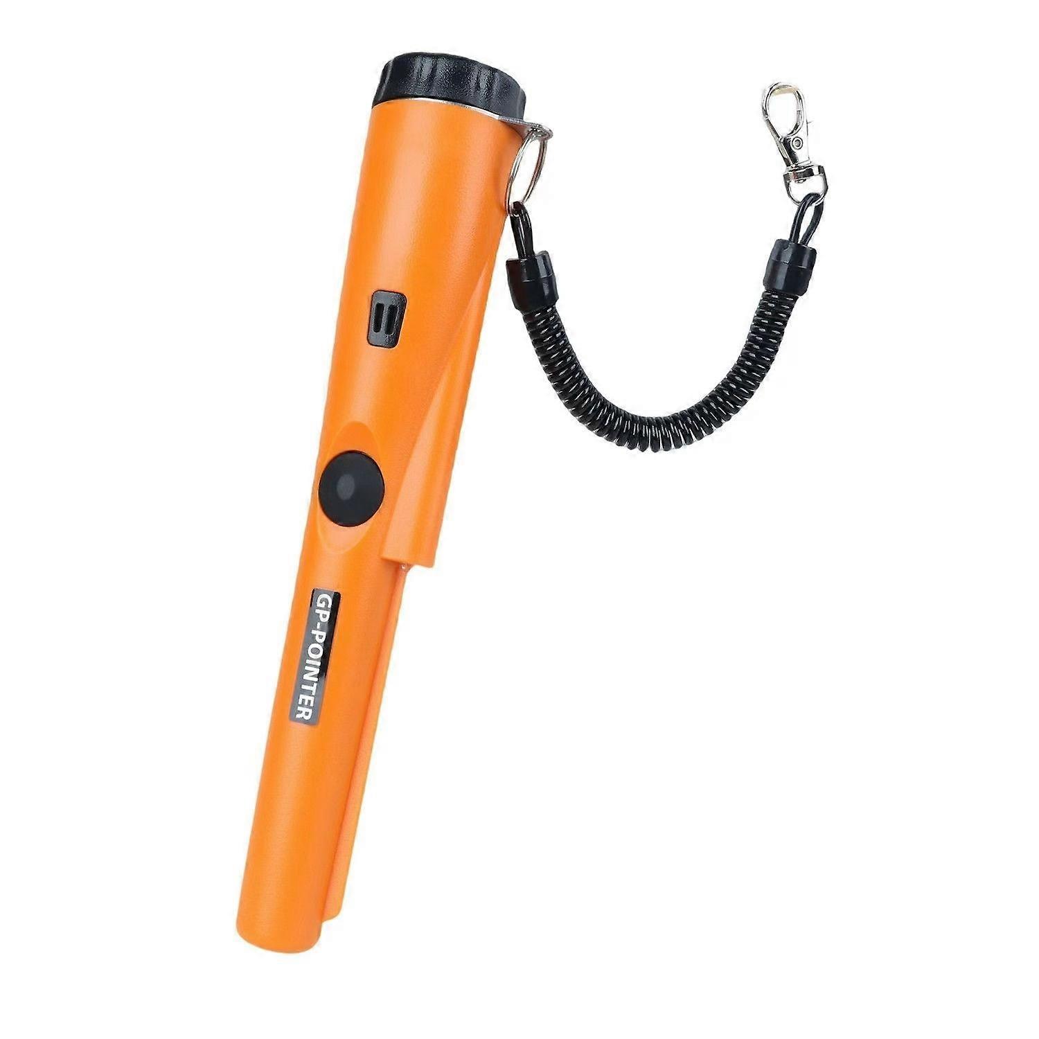 Metal Detector Pinpointer,Partial Waterproof Handheld Convenient Pin Pointer Wand with Holster, 360°Scanning Locating Gold  Coin