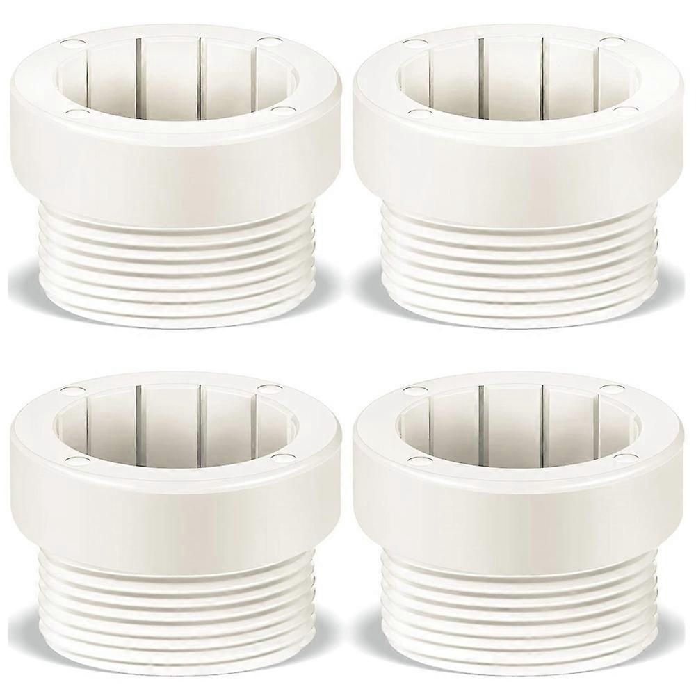 Pool Umbrella Stabilizer Adapter Threaded Adapter Set Umbrella Pole Stabilizer for Outdoor Deck Umb