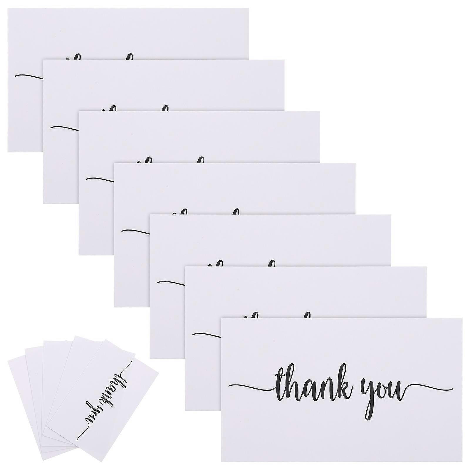 Thank You Cards Multi-Function Coated Paper Thank Cards 150Pcs for