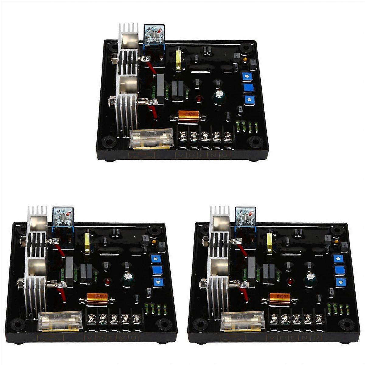 3X Universal POW50A AVR 30A Voltage Regulator for Brush and Brushless Generator Stabilizer Control A