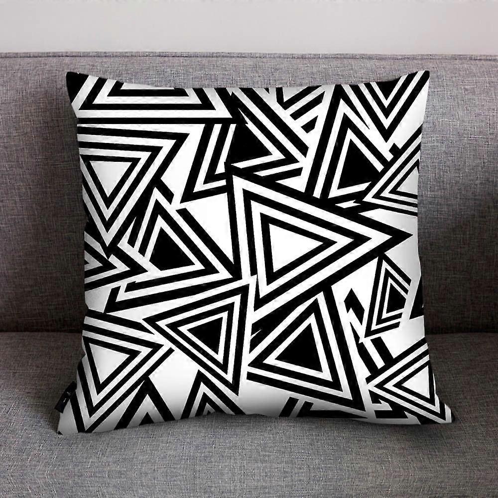 Print Pillow Case Polyester Sofa Car Cushion Cover Home Decor