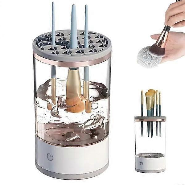 Electric Makeup Brush Cleaner Machine with Portable Compact Design for Travel and Home Use Ref: 2239