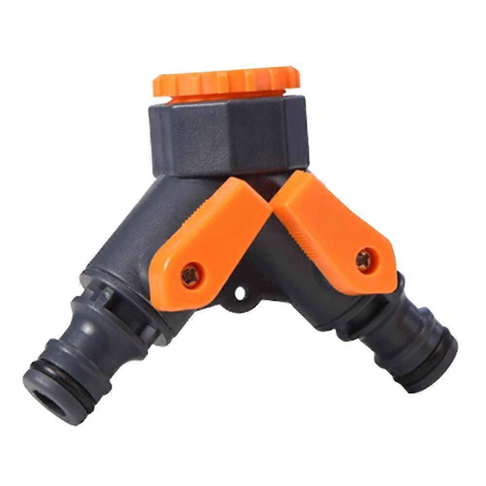 1 To 2 Quick Connect Adapter Faucet Plastic Shunt Hose Connector