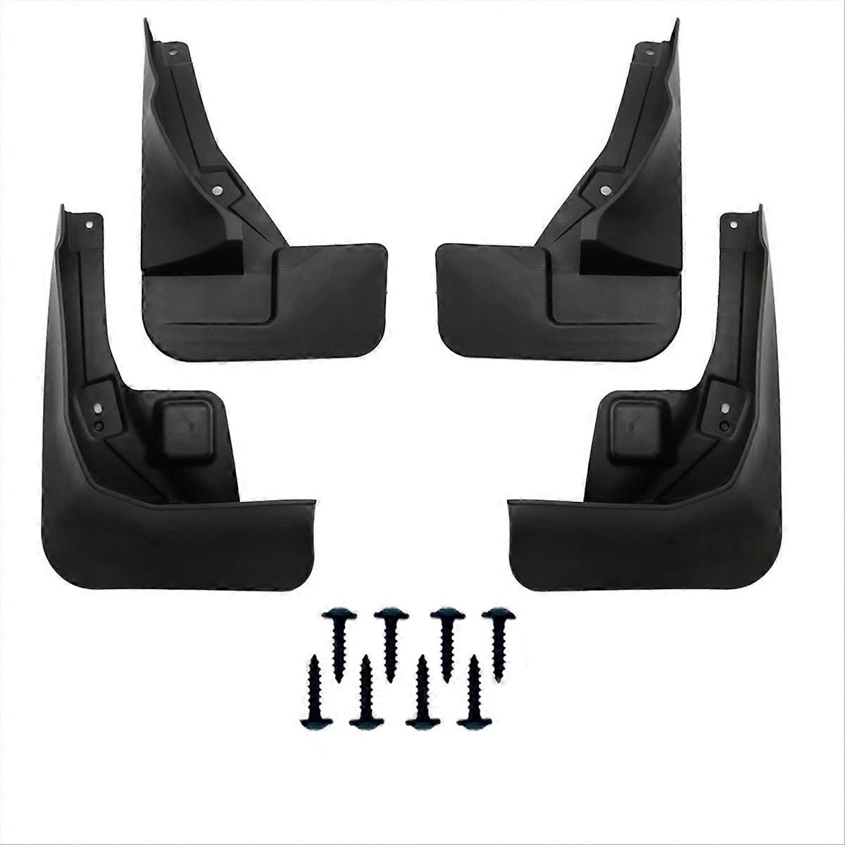 4 PCS Car Mudguard Front Rear Wheel Splash Guards Accessories