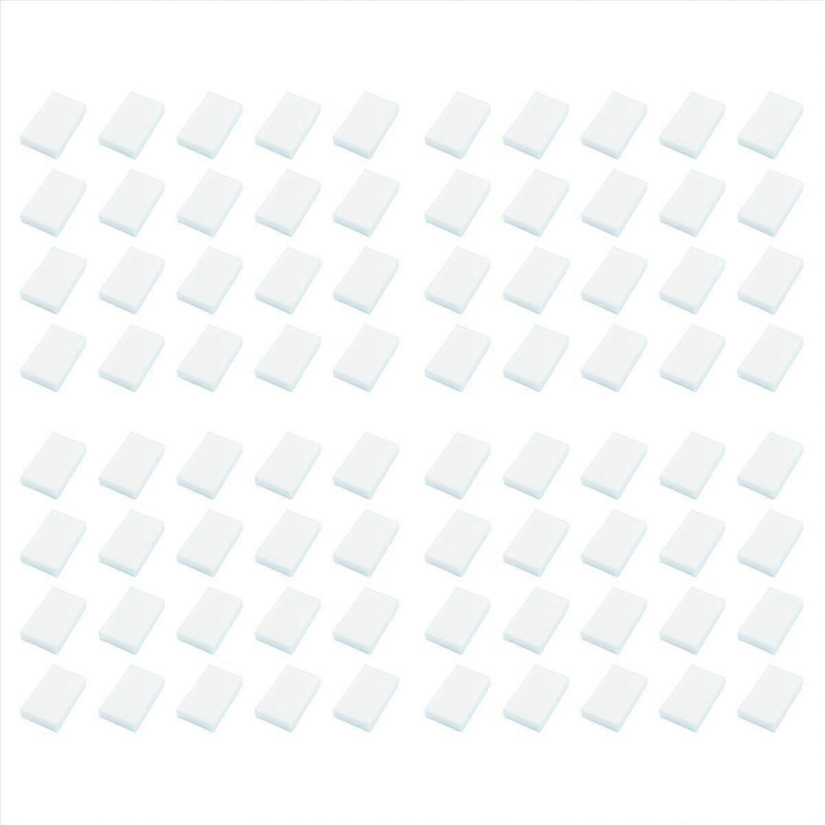 20Pcs Magic Multi Sponge 10cm×6cm×2cm(White)