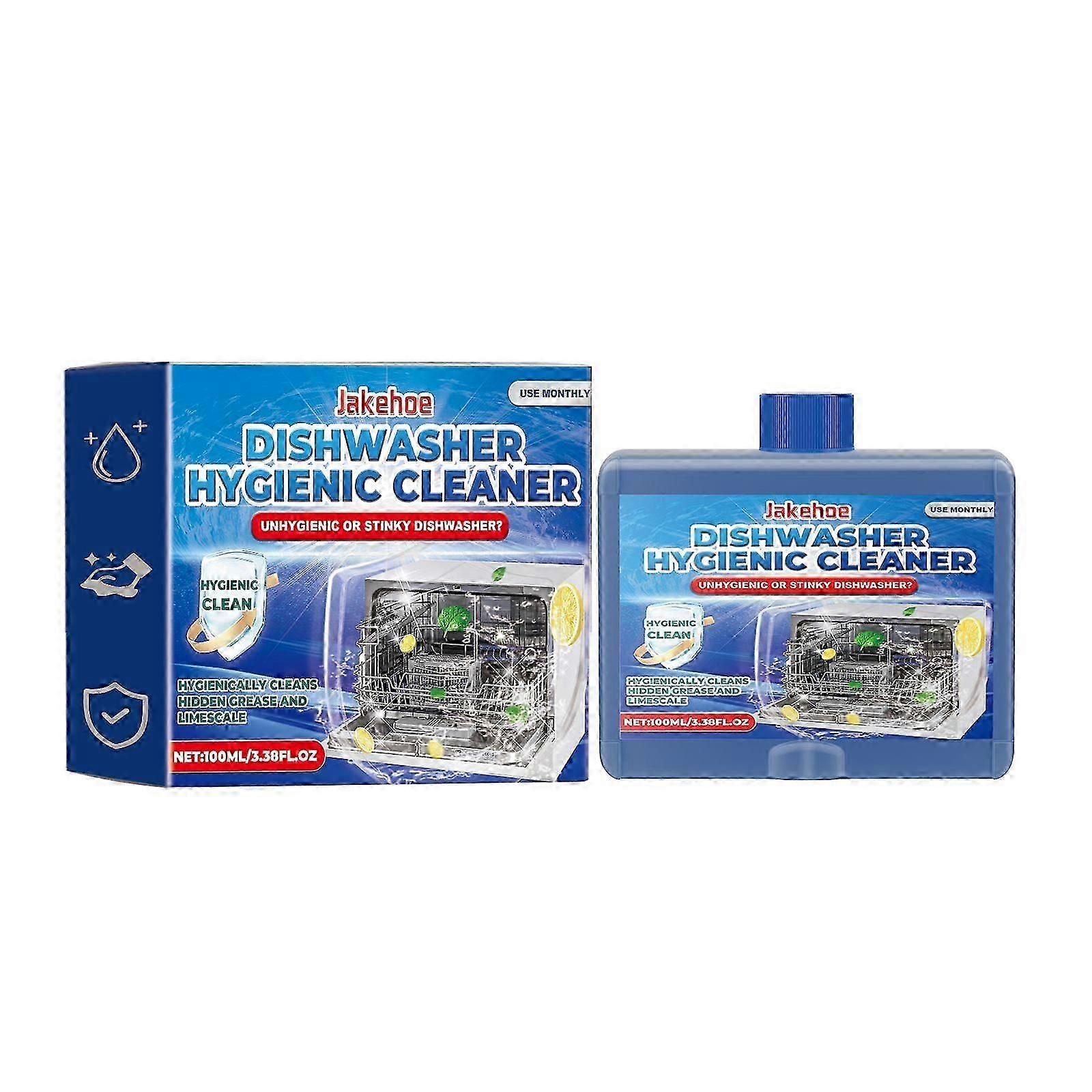 Effective 100ml Dishwasher Cleaner for Small Dishwashers  Easy, Fresh Scent, Monthly Use