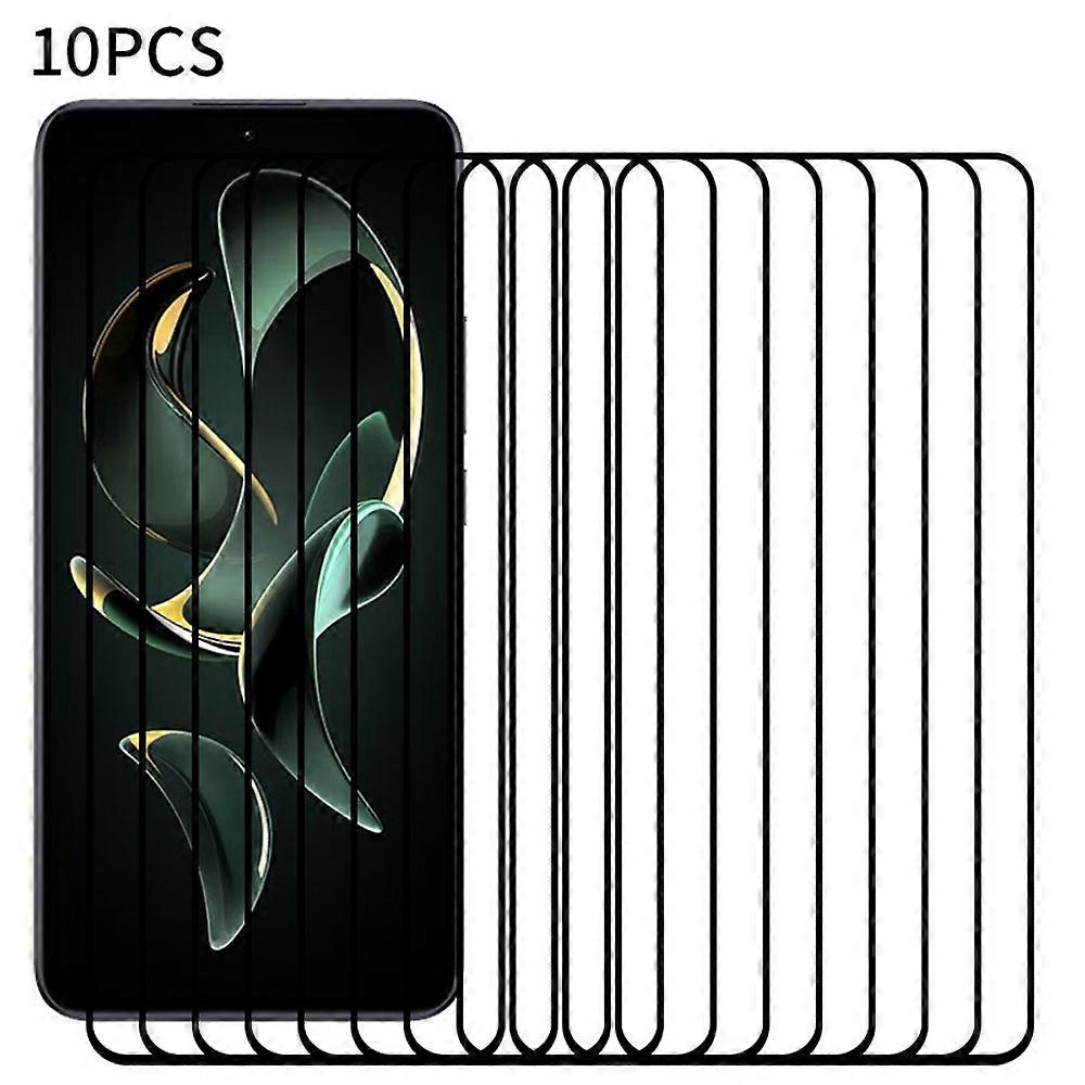 Xiaomi Redmi K60 Ultra / 13T / 13T Proセカンダリ硬化スクリーンプロテクター2.5D 0.26mm高アルミニウムに対応したRURIHAI 10個