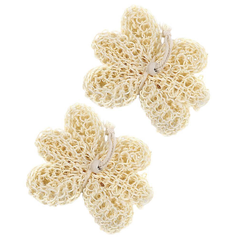 Comfortable Bath Loofah Bath Scrubber for Body Massage Use 4Pcs