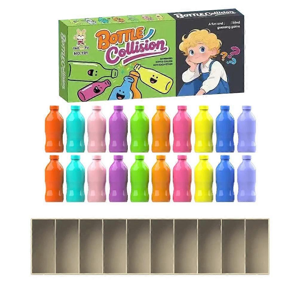 Fun Bottle Guessing Game Toy Children's Color Memory Reusable Puzzle Toys B est