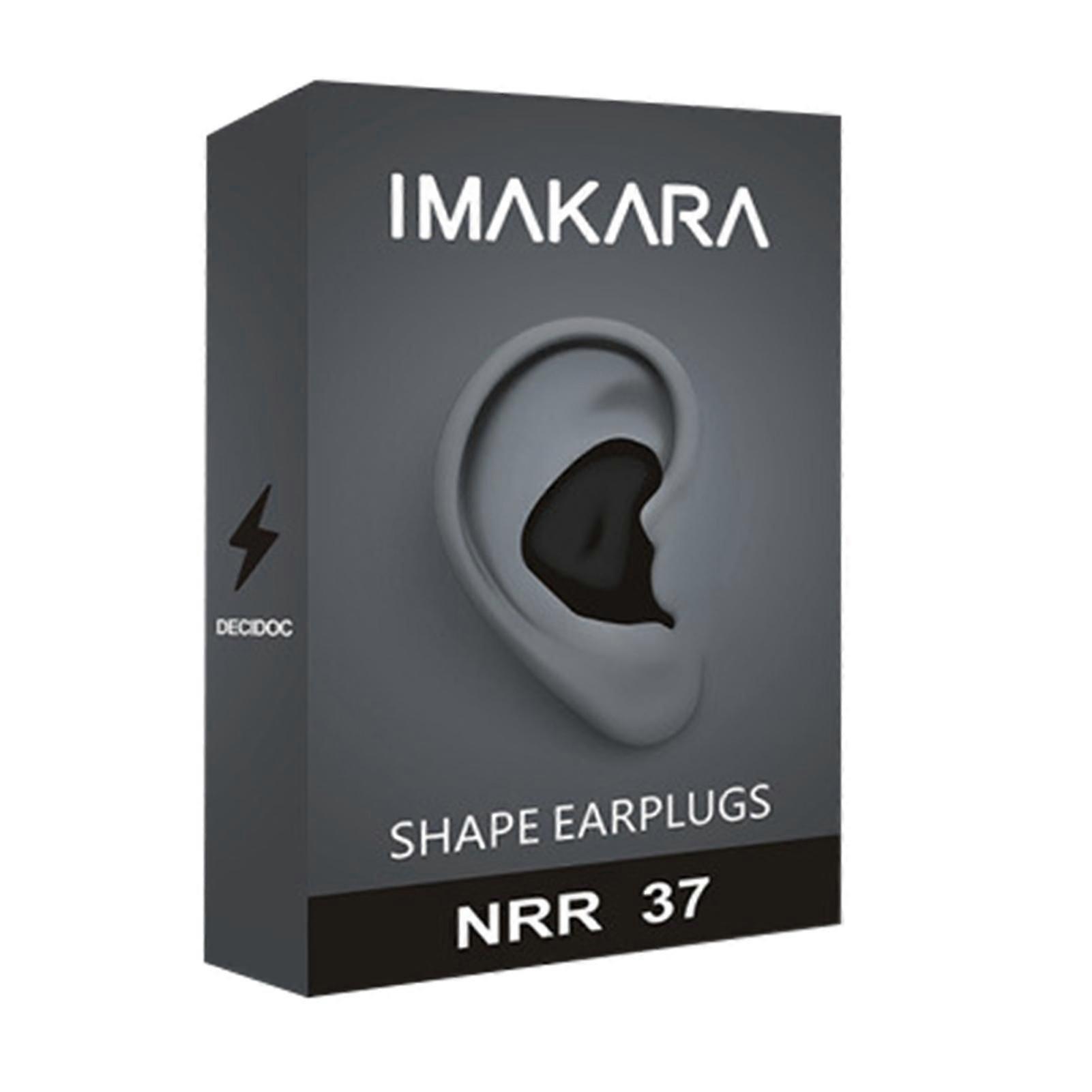 60Pcs Moldable Anti-noise Ear Plugs Noise Reduction Soft Anti-snoring Sleeping Tool