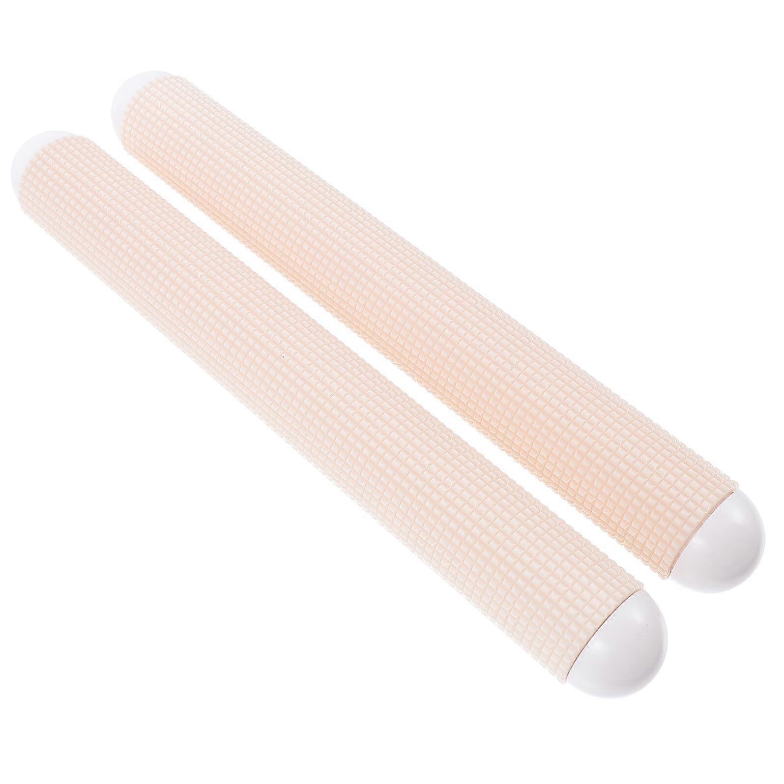2Pcs Nonstick Plastic Rolling Pin Smooth Surface for Baking Cookies Pasta Pastry Making