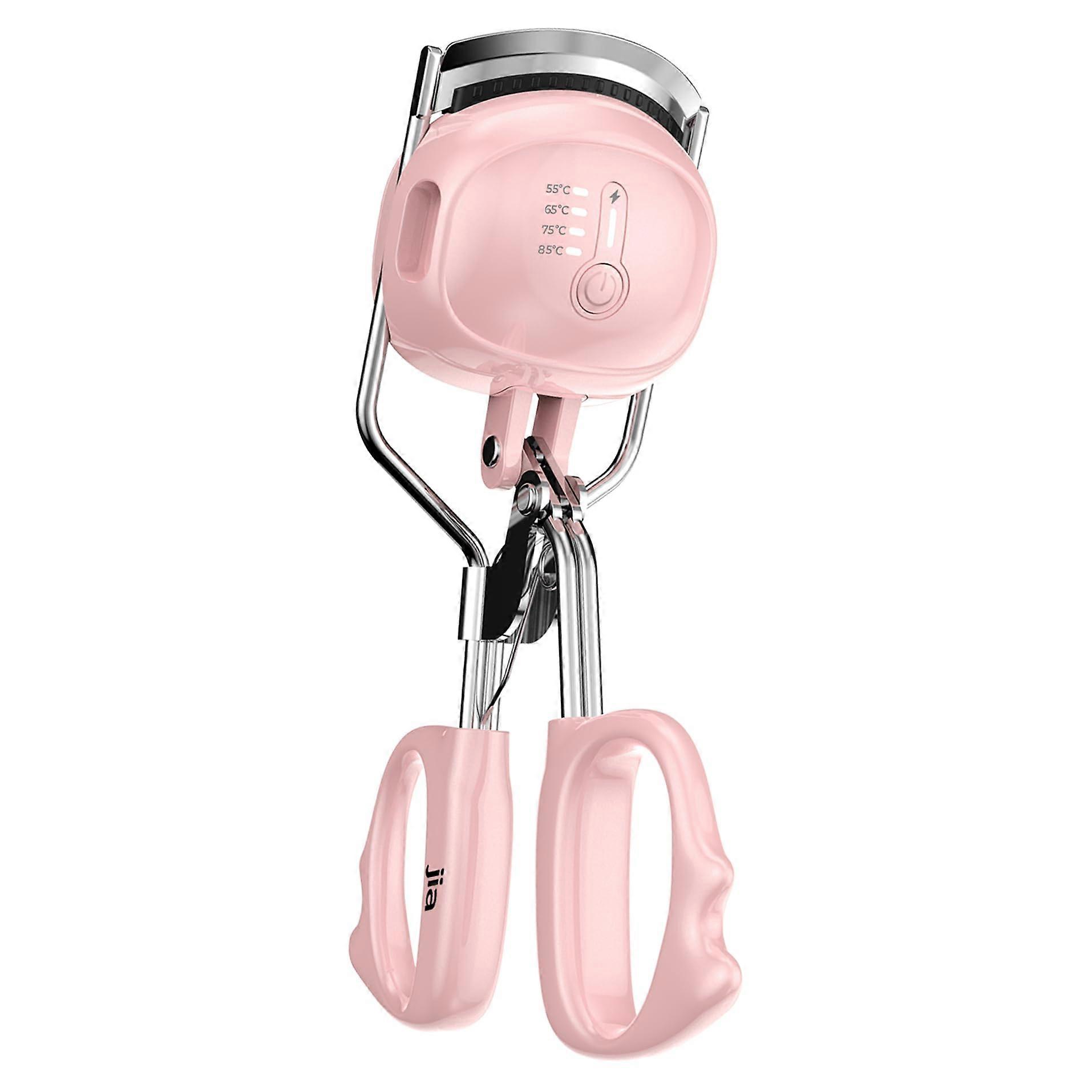 Heated Eyelash Curler with 4 Temperature Settings, ColorChanging Indicator, USBC, 24H Lash Lift