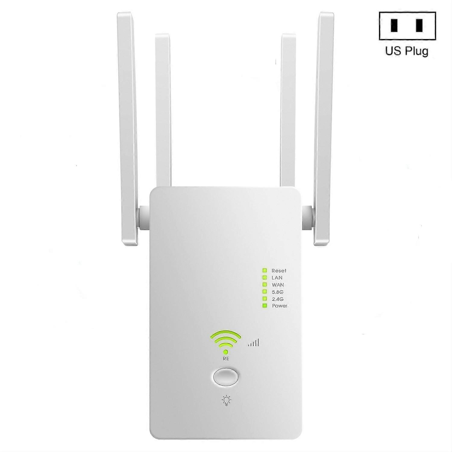 U6 5Ghz Wireless WiFi Repeater 1200Mbps Router Wifi Booster 2.4G Long Range Extender