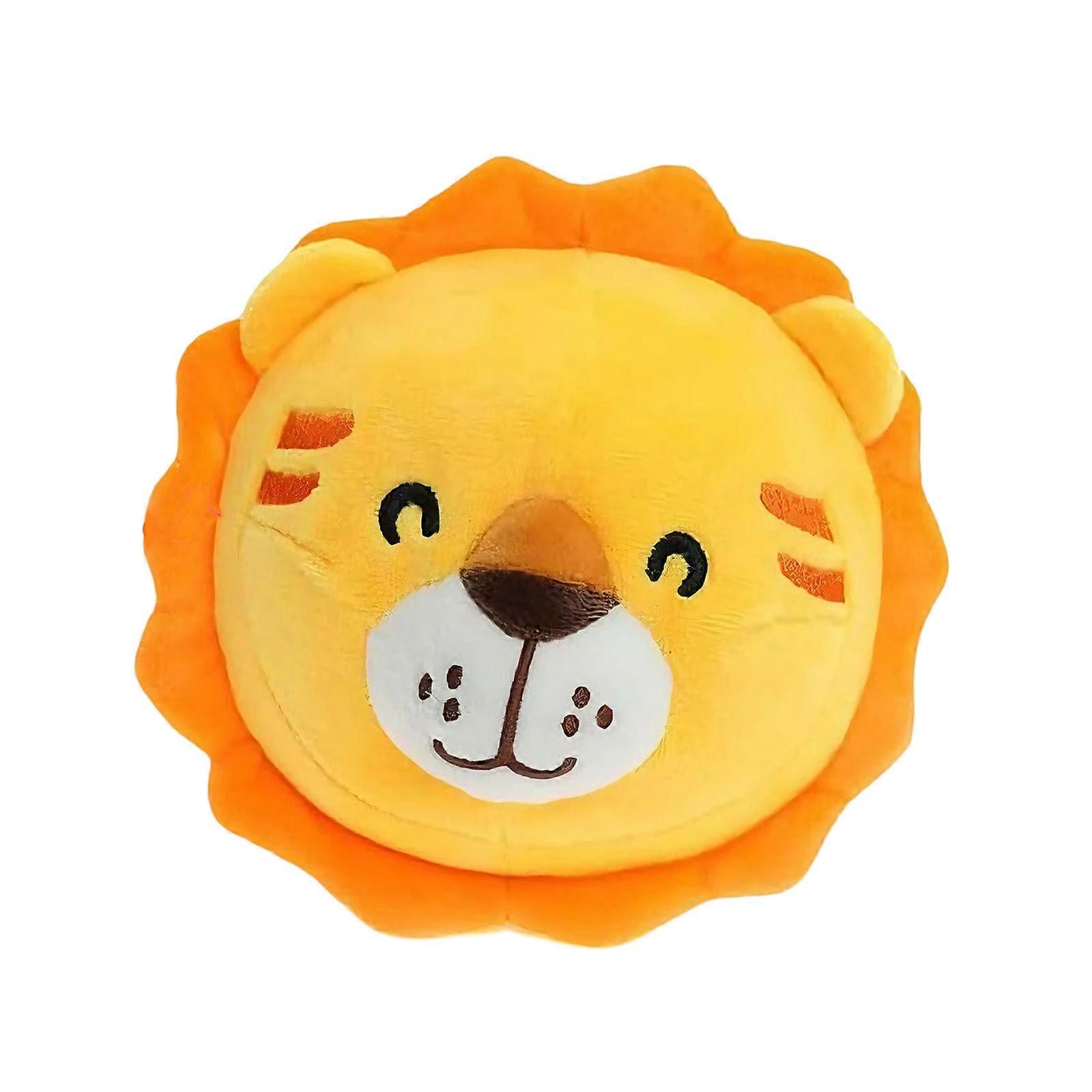 Vibrating Plush Pig Dog Toy with Interactive Bouncing and Sound Teasing Ball Fun Exercise Toy Multicolor