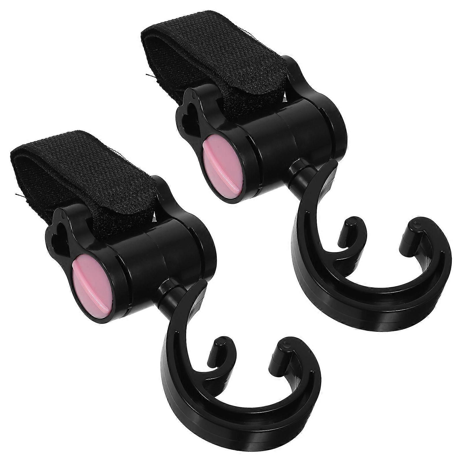 Baby Stroller Hooks Portable Stroller Hanger Hook for Secure Use 2Pcs