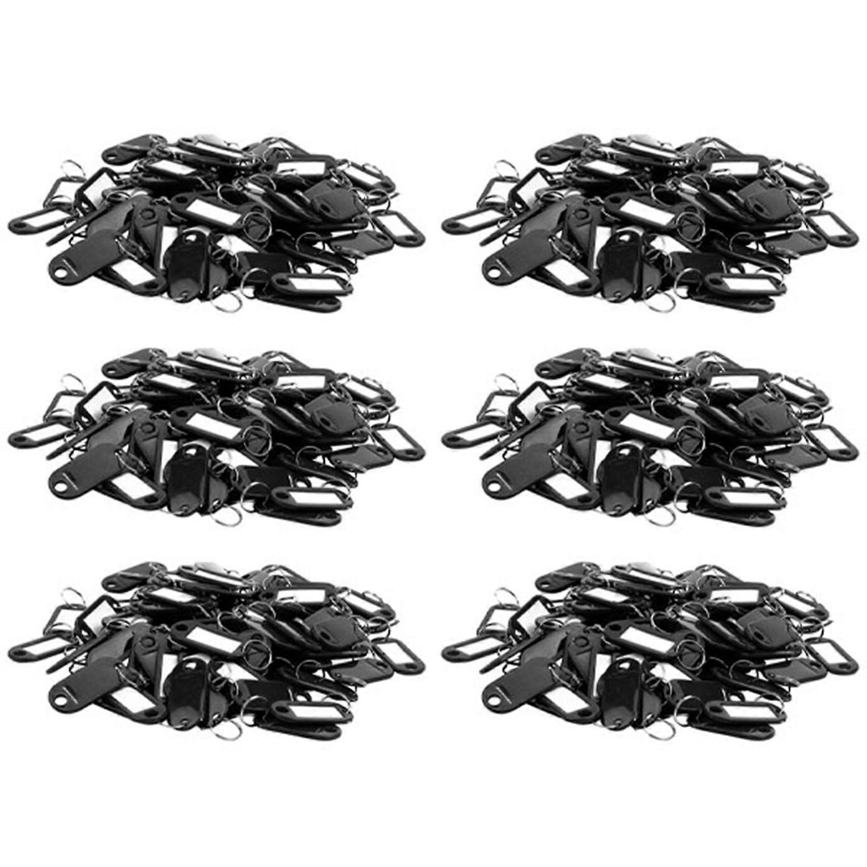 Key Ring Tags(600Pcs Black)