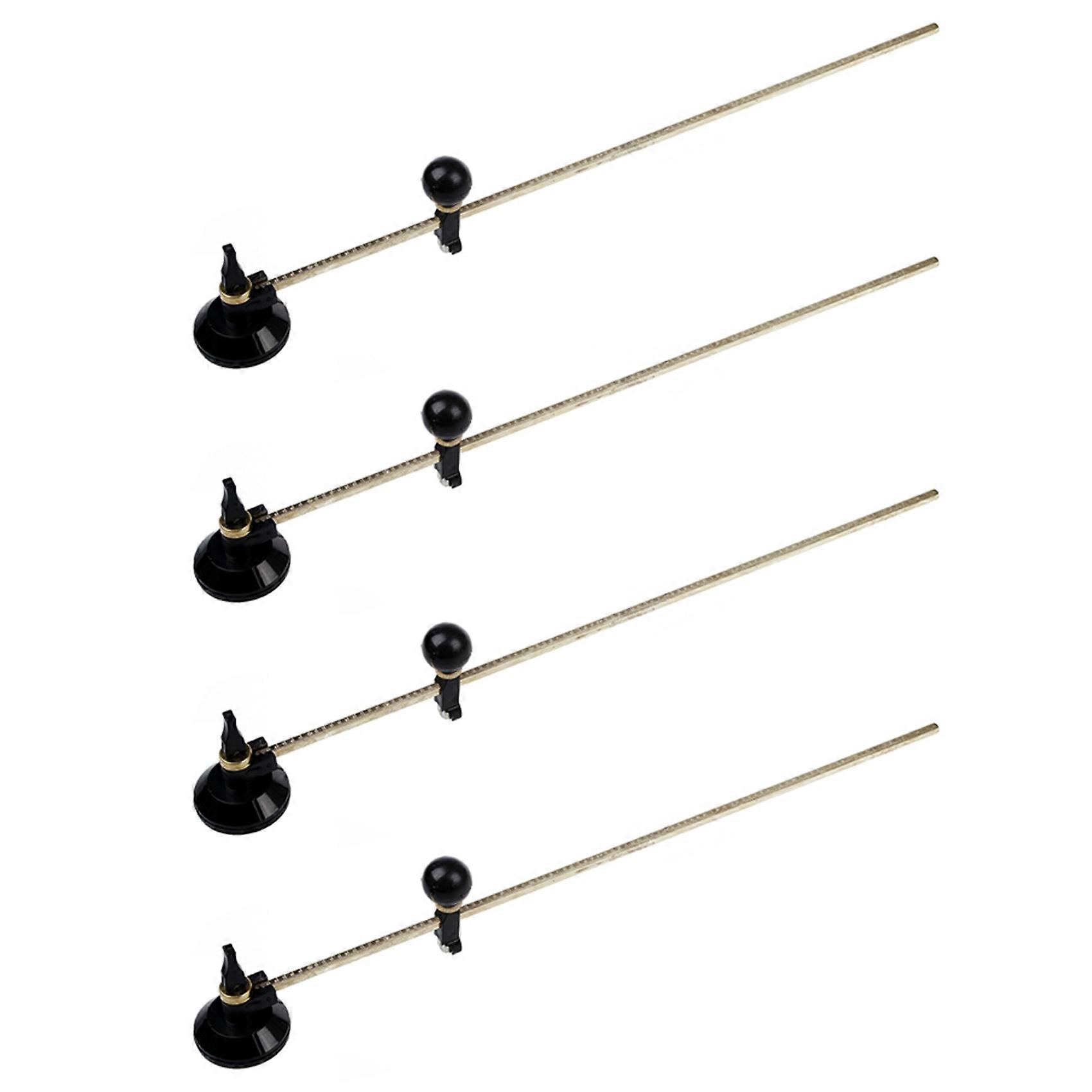 4pcs 100cm Max. Circle Dia Compasses Glass Circle Circular Cutter