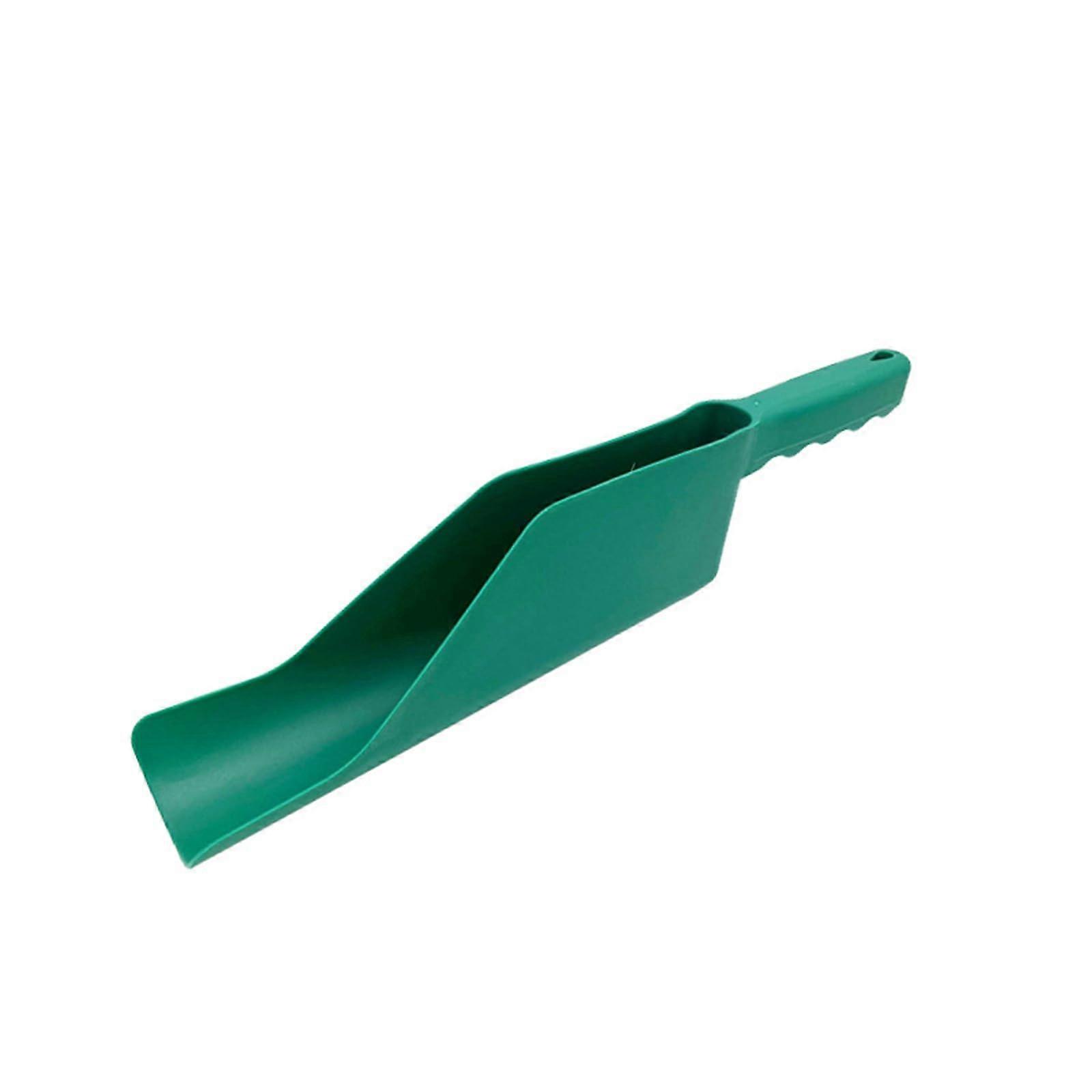 Flexible Gutter Cleaning Scoop with Debris Removal Edge and Hand Protection Handle