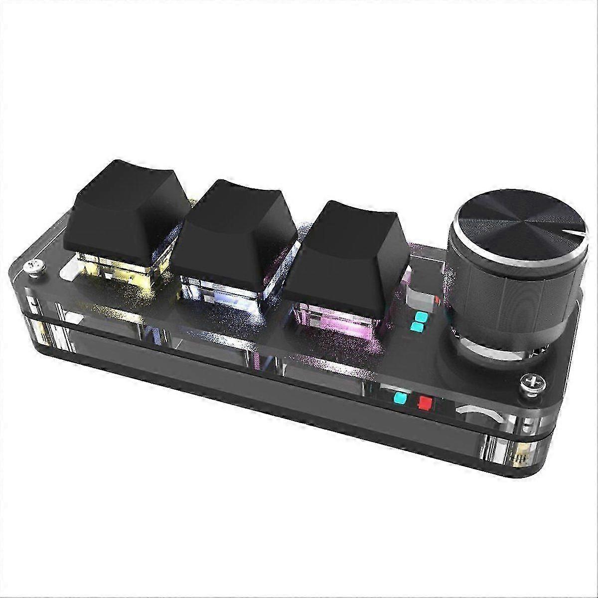 2.4G Wireless Bluetooth Knob Mechanical Keyboard