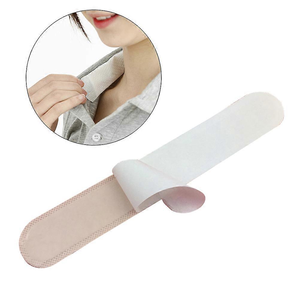 Sweatband Collar Protector for Hat Use 100Pcs Disposable Absorbent Sweat Liner Pads