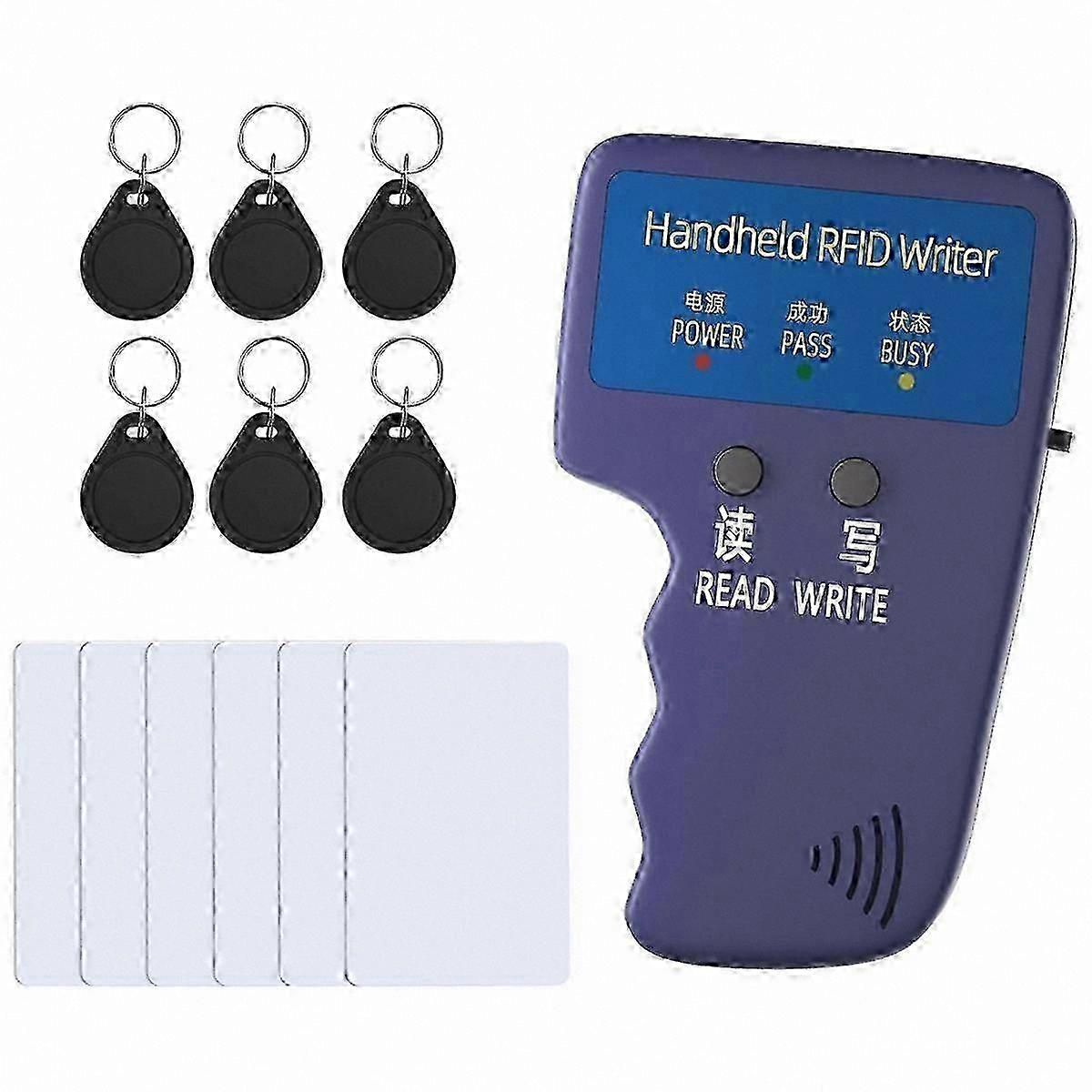 Handheld 125kHz RFID Reader Writer Duplicator for Access Control Cards
