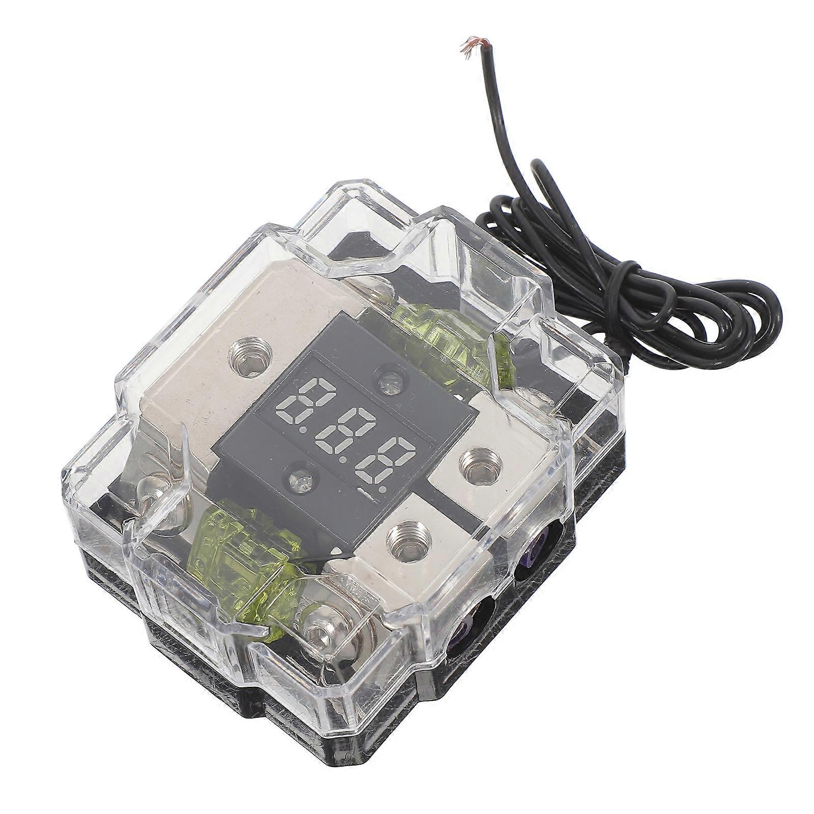 Fuse Holder Auto Audio Car Amplifier Fuse Block for Convenient 3Pcs Set