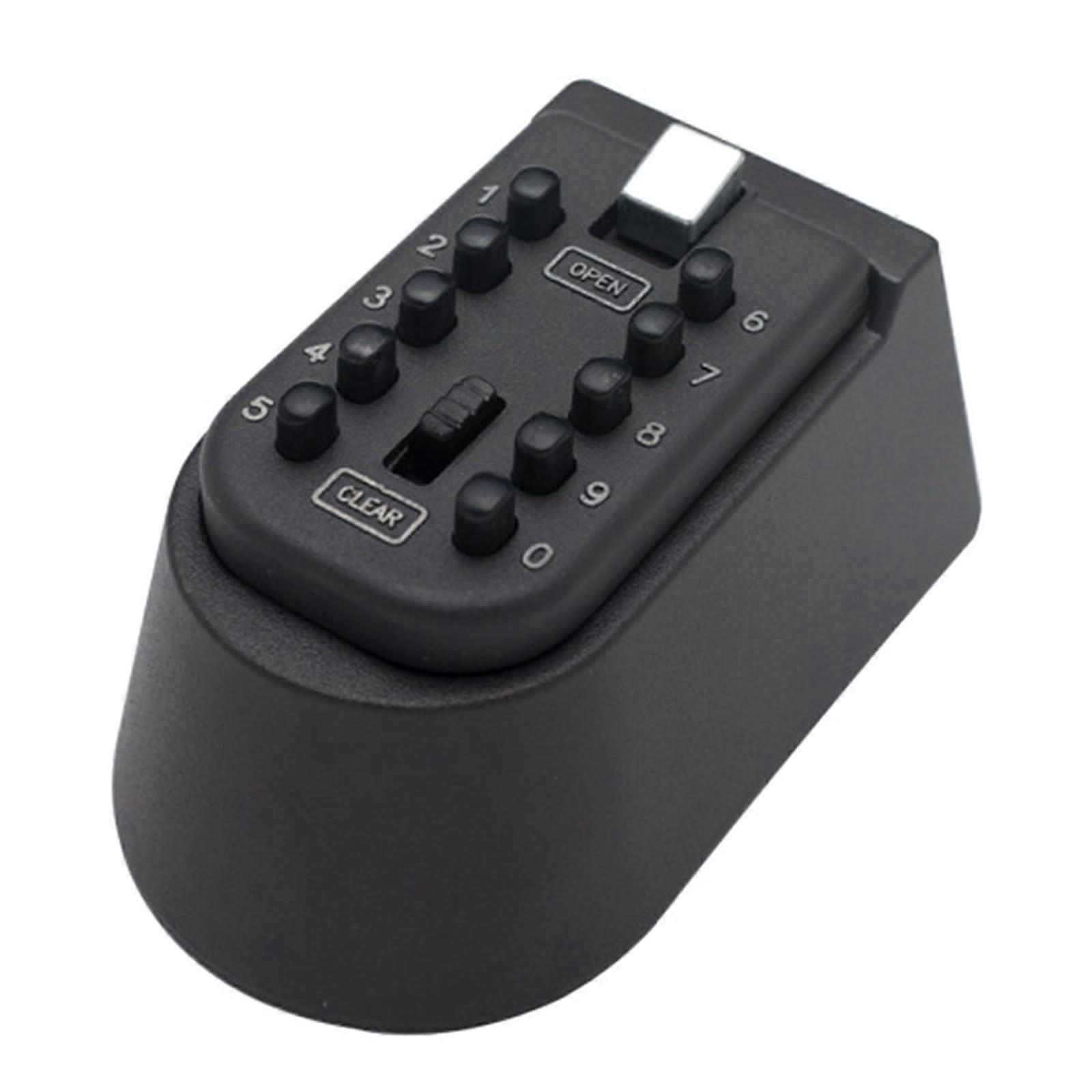 Key Lock Box Outdoor Large Capacity Weatherproof Wall Mounted Secure Code Safe for Home