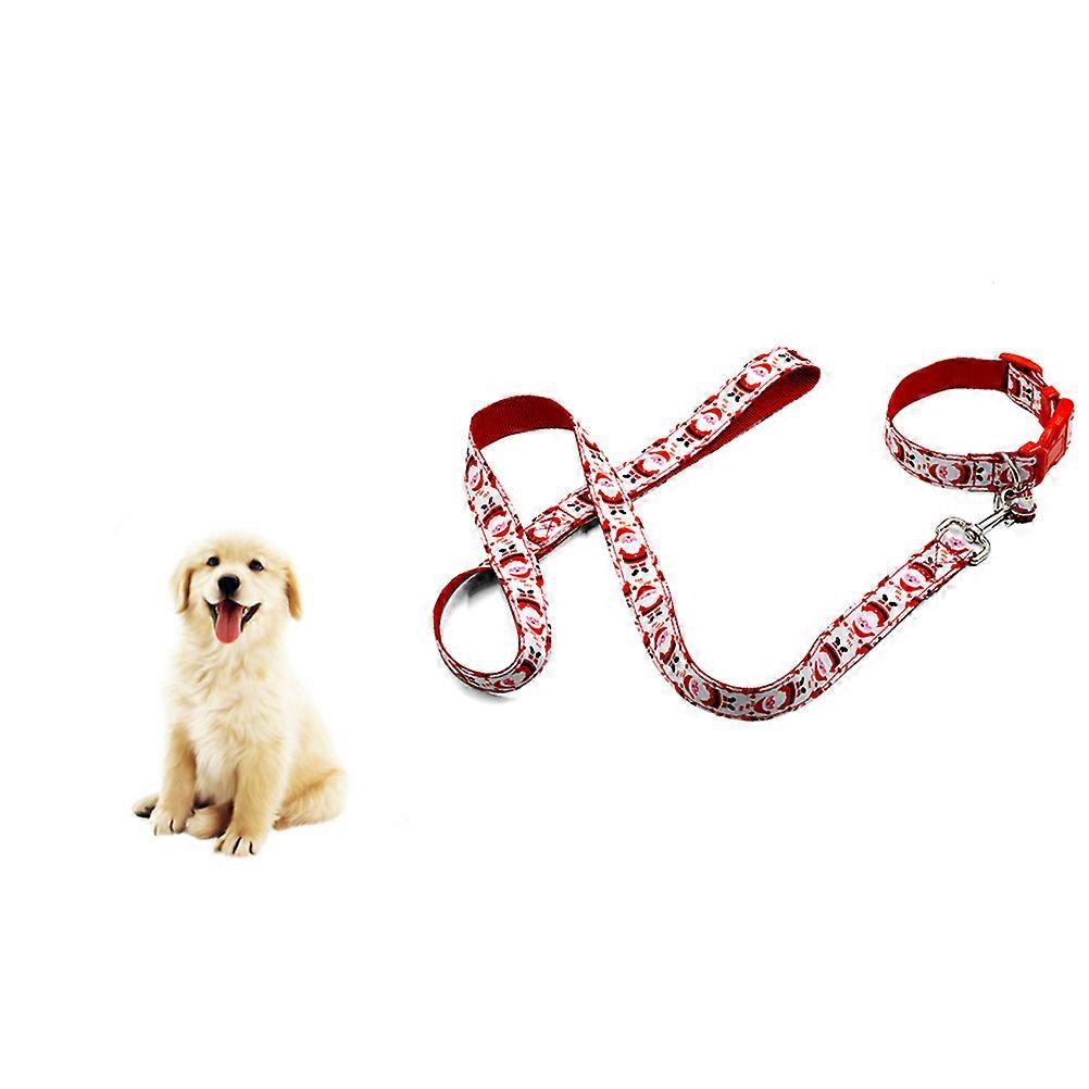 Obedience Recall Training Dog Leash Durable Red Rope Set