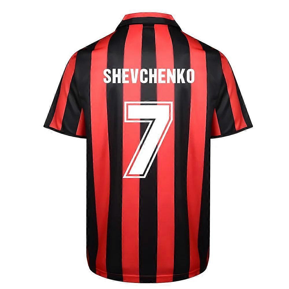 Score Draw Ac Milan 1988 Retro Football Shirt (SHEVCHENKO 7)