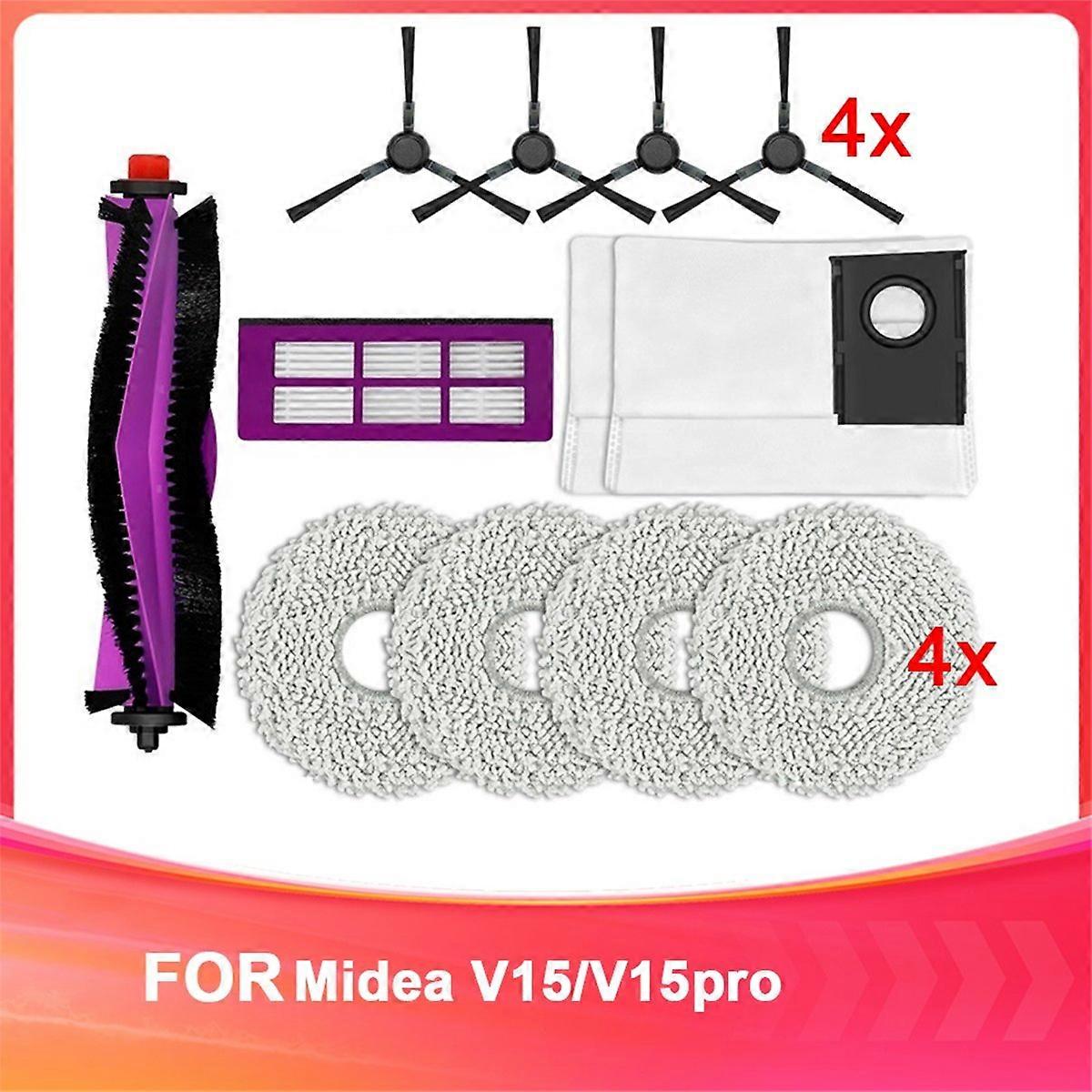 For V15/V15 pro Sweeping Robot Consumables Accessories