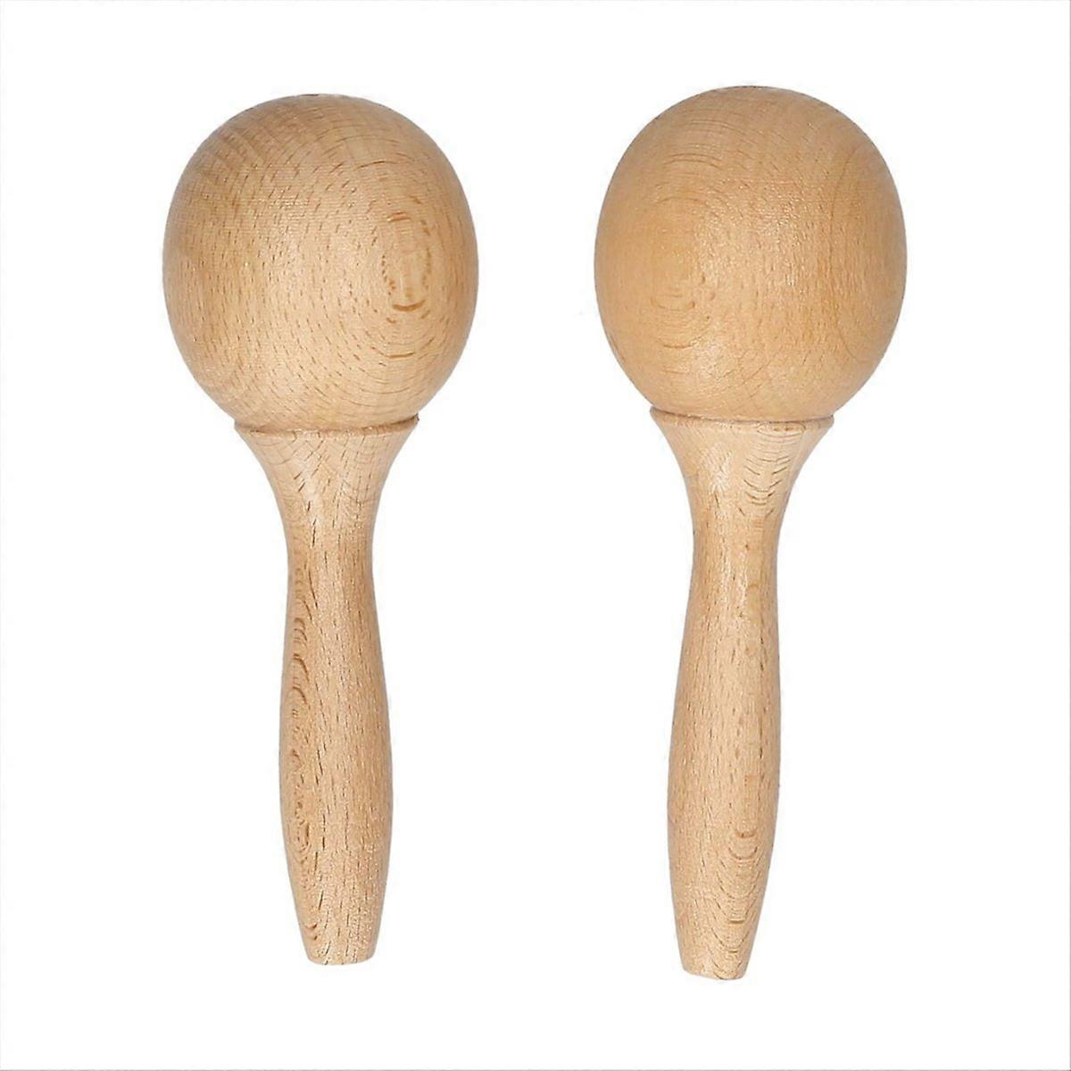 Percussion Instrument Wooden Maraca Pair Percussion Maraca