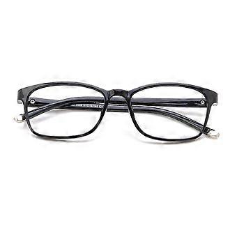 Blue Light Blocking Computer Glasses with Glare Reduction Lenses, Unisex Black Rectangle Frame