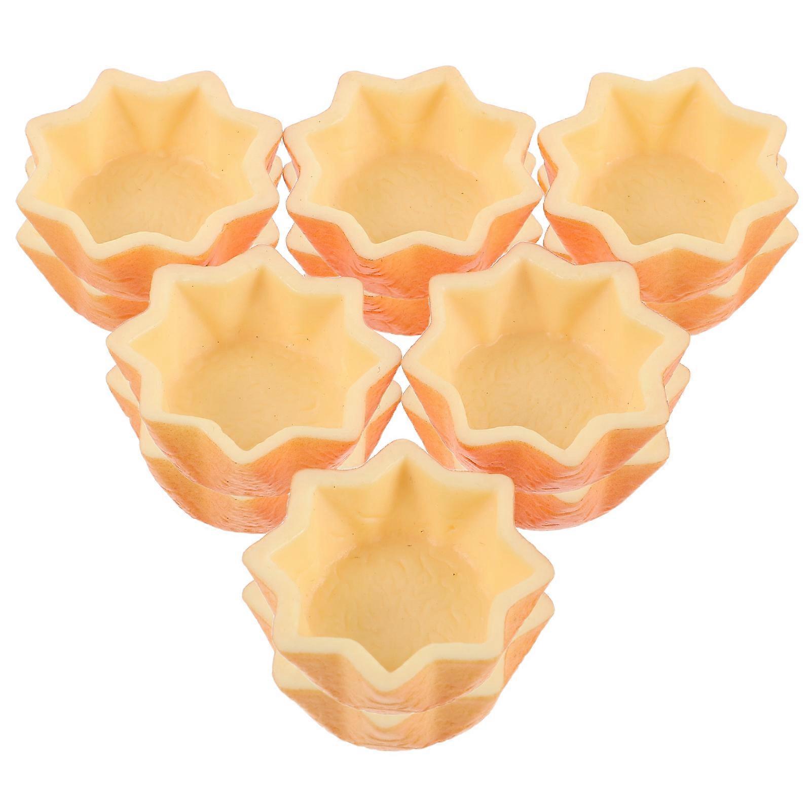 Artificial Cupcake Liner for Decor 12Pcs Simulation Dessert Molds Creative Play