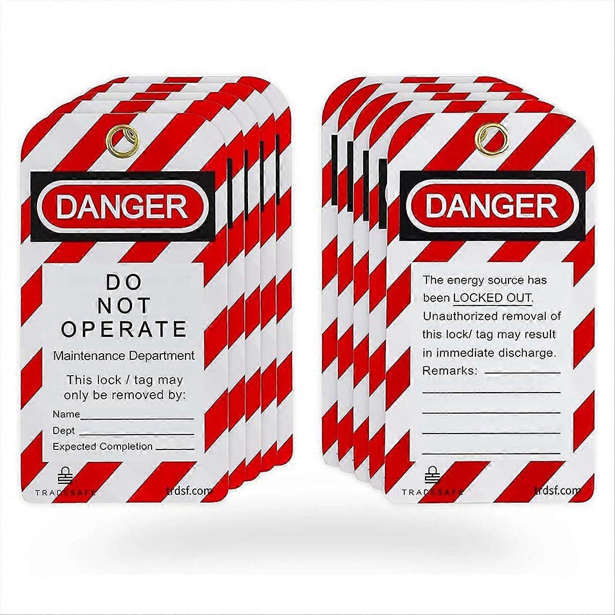 Danger Do Not Operate Labels Warning Maintenance Labels Baggage Tags