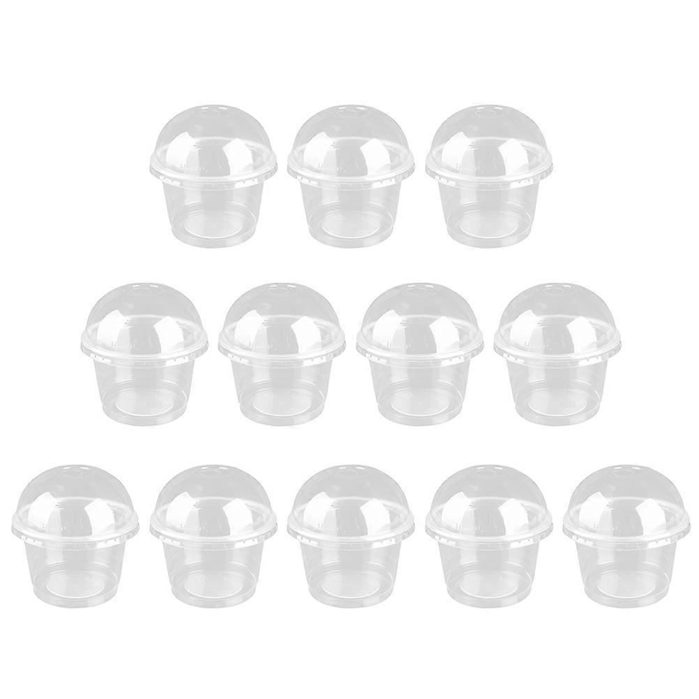 Transparent Dessert Cup Multipurpose Storage Cup for Kitchen Use 100Pcs