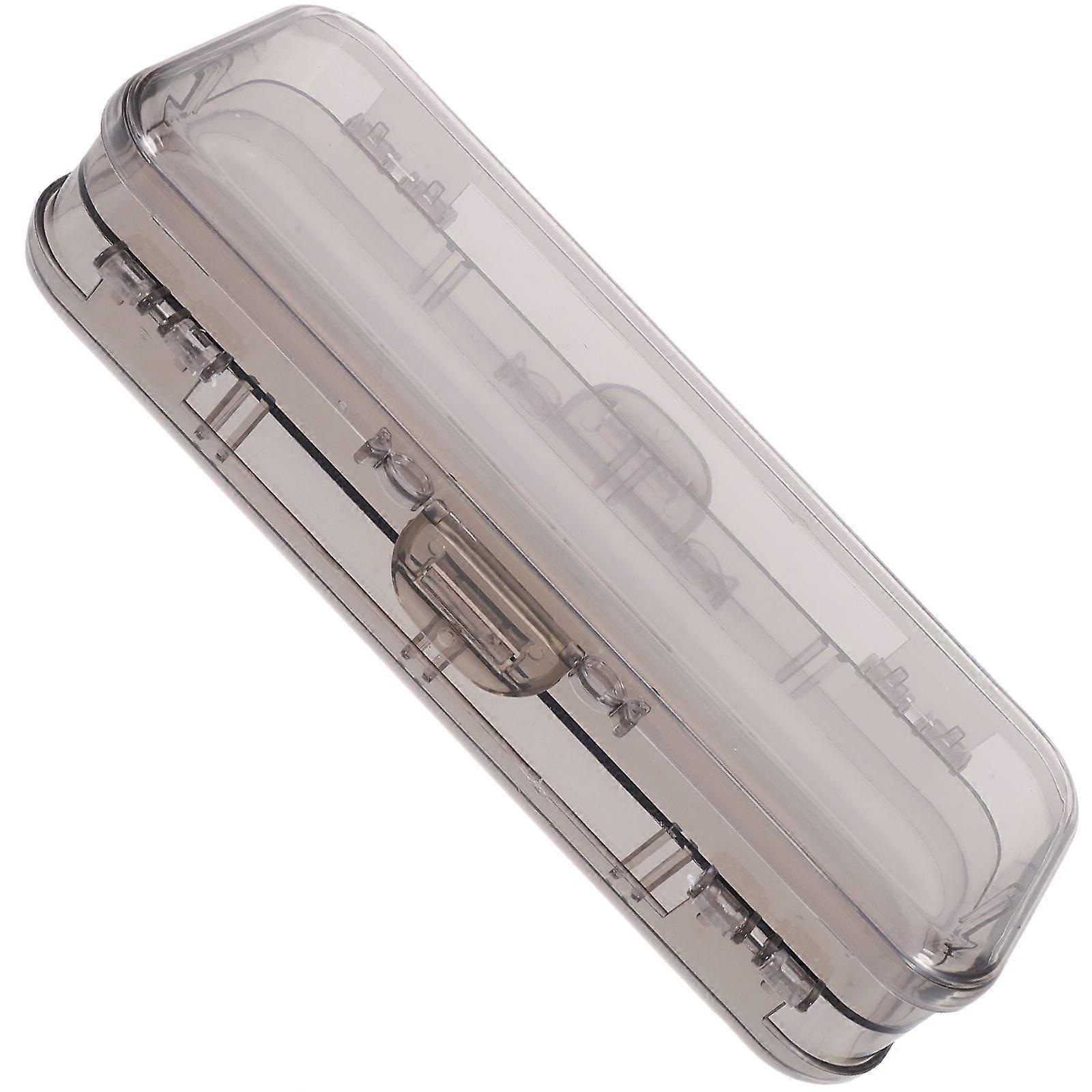 Pencil Case Large Capacity ABS Material for Portable Storage 2Pcs