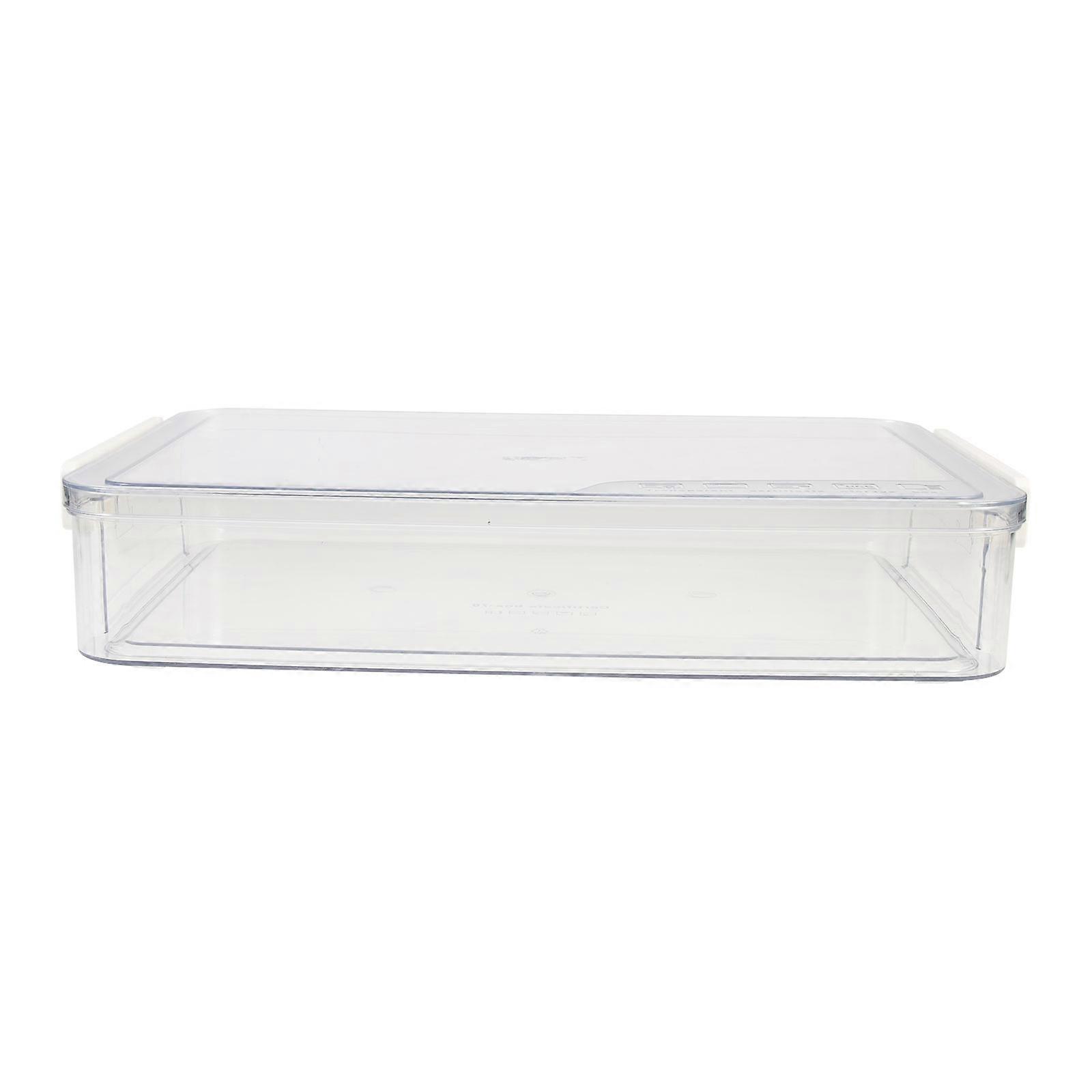 Plastic Documents Box Transparent File Holder for Storage Use Household Use
