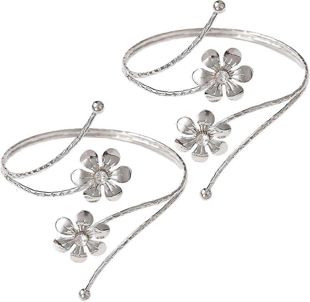 2-Piece Metal Curtain Ties -