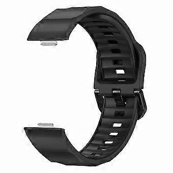 Silicone Replacement Band for  Watch Fit 4 Pro / Fit 4 / Fit 3 - Wave Design Strap