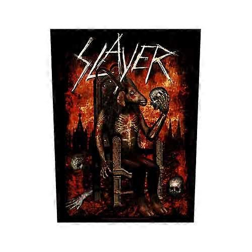 Slayer Devil On Throne Band Logo Back Patch