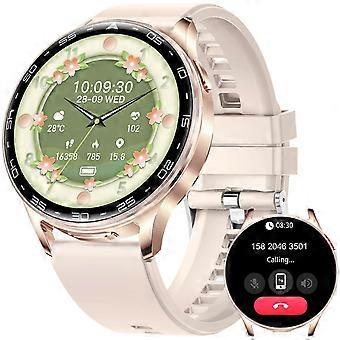 Smartwatch with Earbuds Bluetooth Calling 2 in 1 IP67 Waterproof Fitness Tracker Heart Rate Monitor Pink