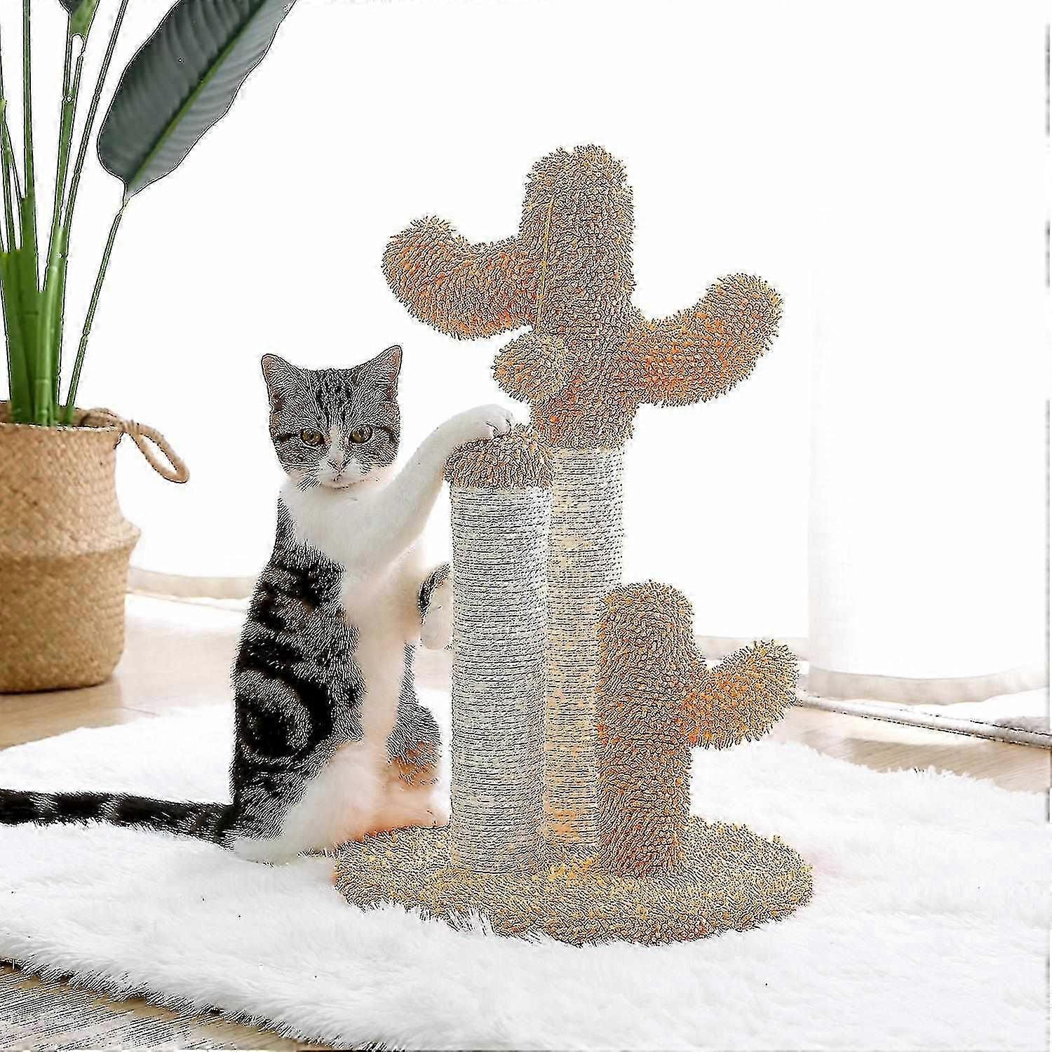 Cactus Style Cat Tree Scratching Toy